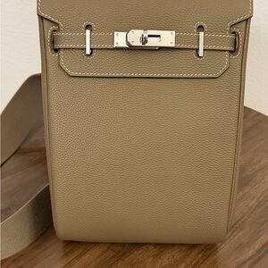 H inspired Stylish Etoupe Men's Bag